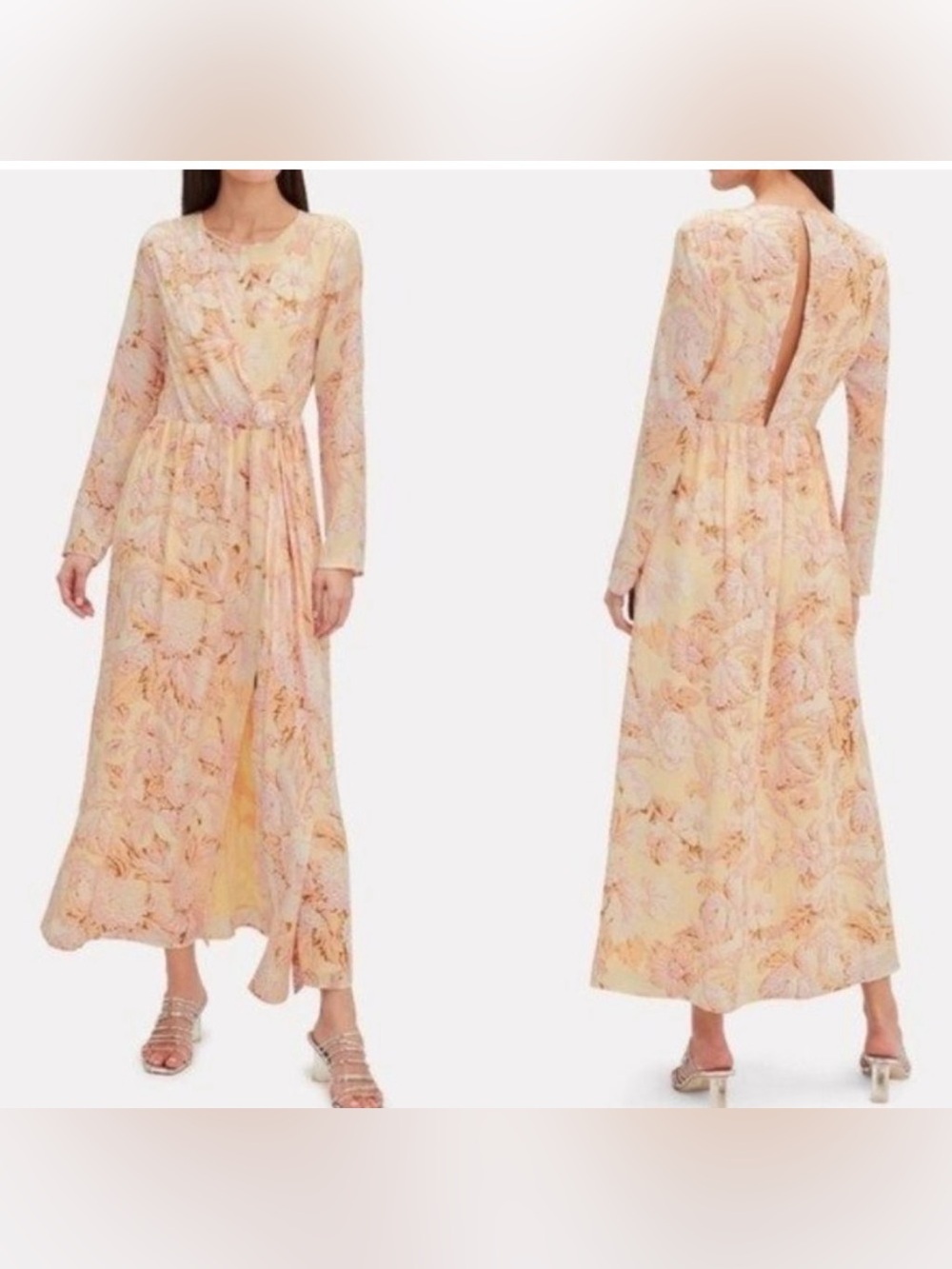 Stine Goya Silk Britanny Maxi Dress Size XS